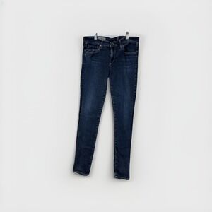 AG Adriano Goldschmied Jeans Womens 29 The Stilt‎ Cigarette Leg Skinny Dark Wash